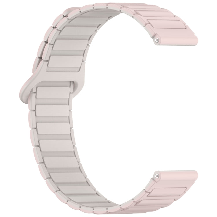 For Garmin Venu 3S Dual Color Magnetic Buckle 18mm Silicone Watch Band