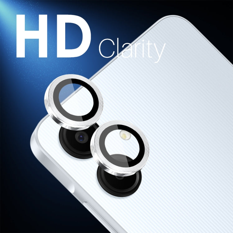 For Samsung Galaxy A06 4G NORTHJO Camera Lens Protector CD Metal Ring Tempered Glass Film