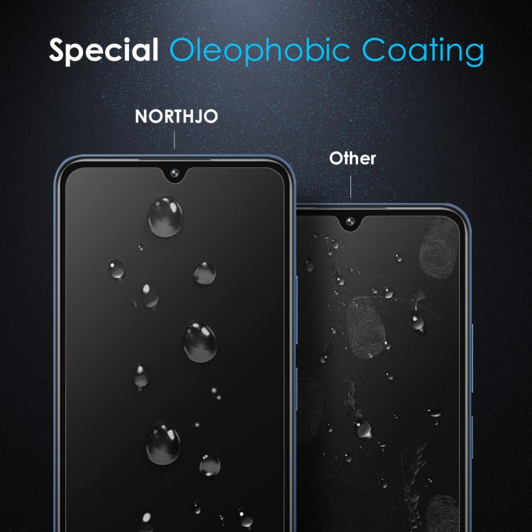 For Xiaomi Redmi 14C 4G / 14R 5G / A3 Pro 4G NORTHJO A++ Screen Tempered Glass Film