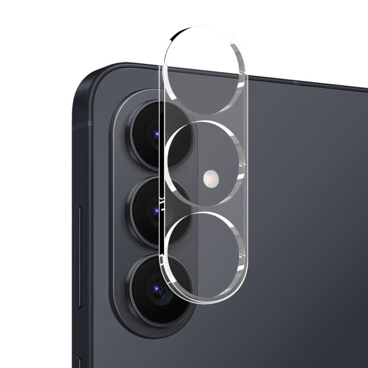 For Samsung Galaxy S26 5G NORTHJO TPU Case with Screen and Lens Film, Support Fingerprint Unlock - Transparent