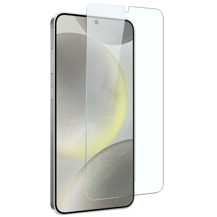 For Samsung Galaxy S24 5G NORTHJO TPU Case with Screen Film, Support Fingerprint Unlock - Transparent