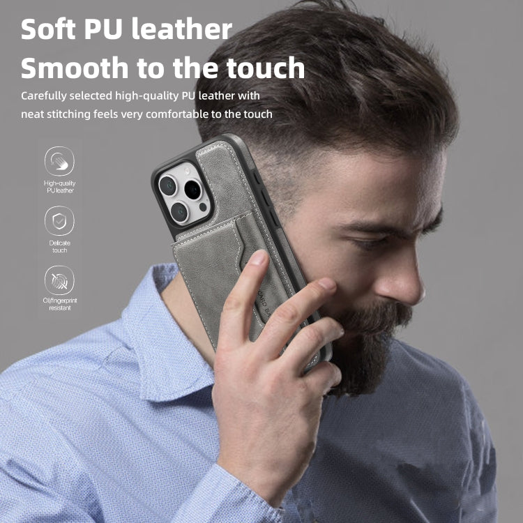 For iPhone 11 Shield Multi-functional MagSafe Card Bag Phone Case