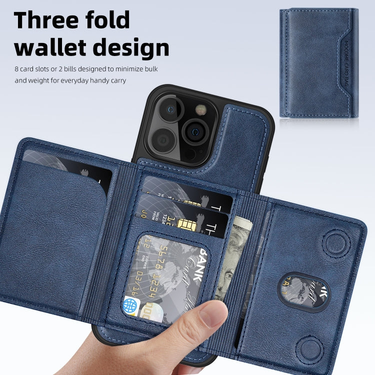 For iPhone 11 Pro Max Shield Multi-functional MagSafe Card Bag Phone Case