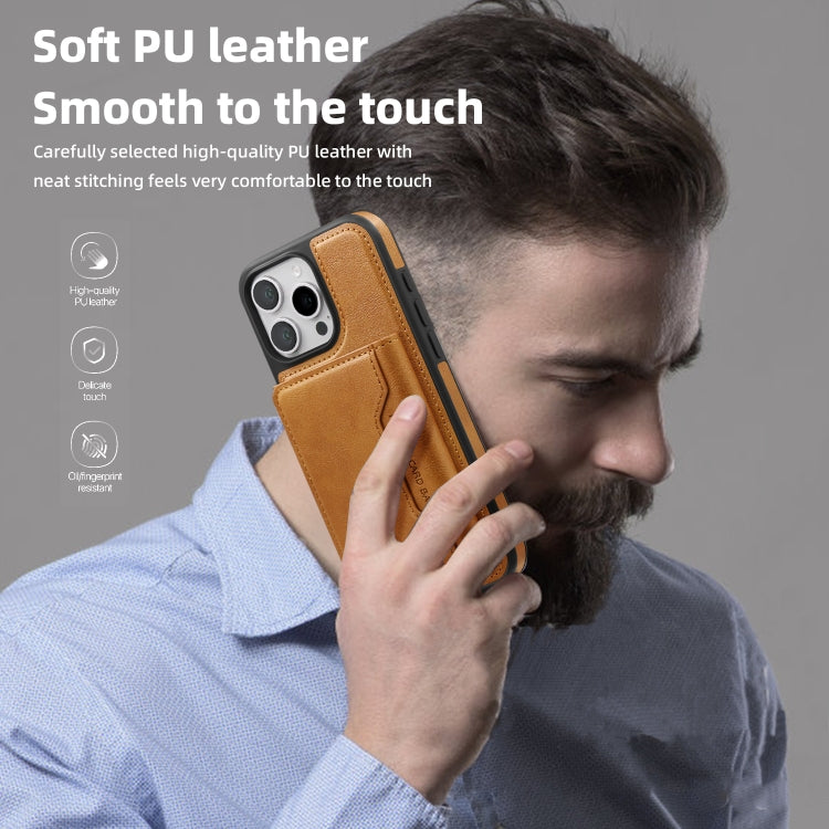 For iPhone 12 Pro Shield Multi-functional MagSafe Card Bag Phone Case