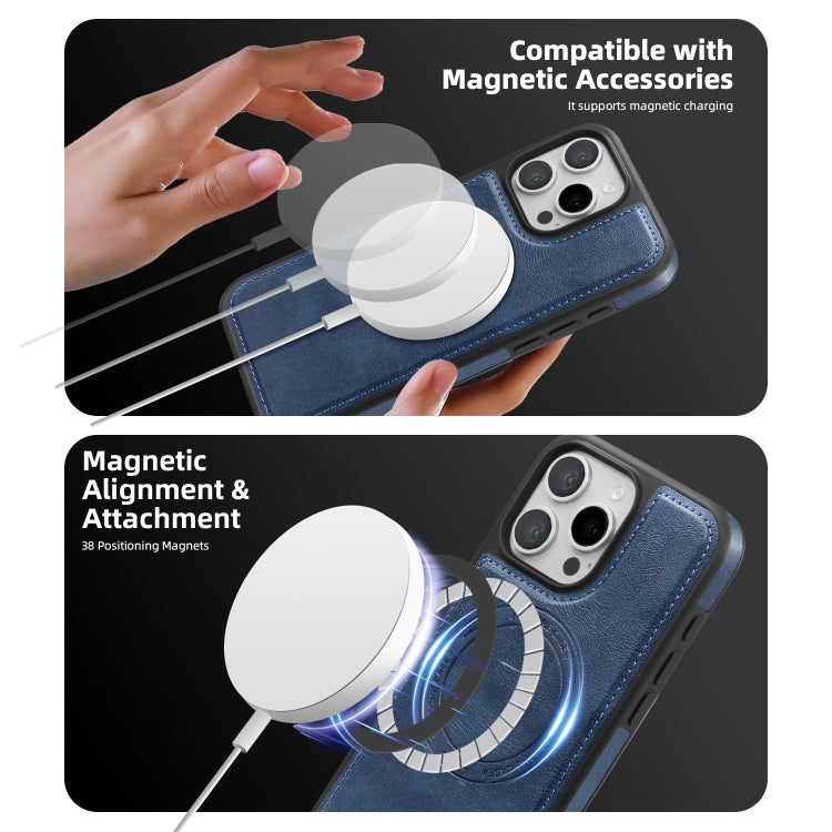 For iPhone 13 Pro Shield Multi-functional MagSafe Card Bag Phone Case