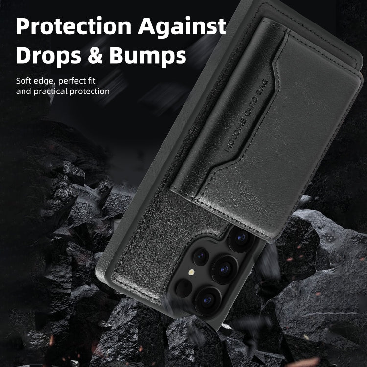 For Samsung Galaxy S25+ 5G Shield Multi-functional MagSafe Card Bag Phone Case