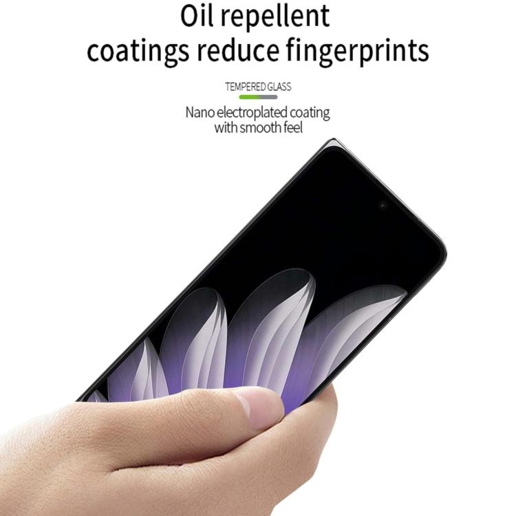 For OPPO Find N5 PINWUYO 9H 3D Full Screen Explosion-proof Tempered Glass Film - Black
