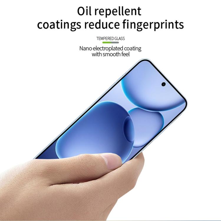 For OPPO Find X8s PINWUYO 9H 3D Full Screen Explosion-proof Tempered Glass Film - Black