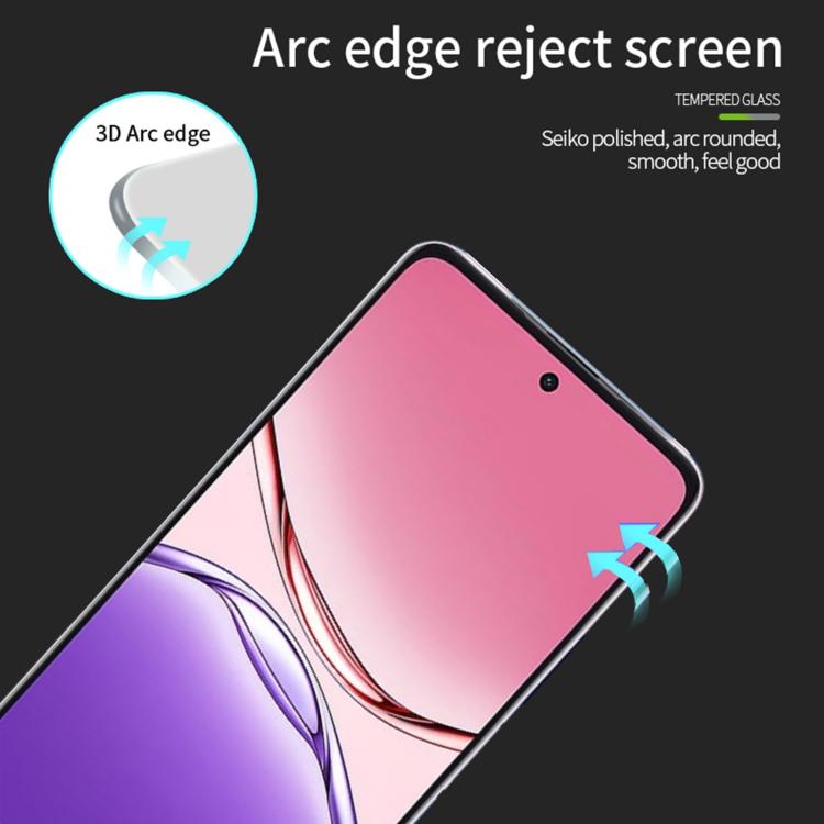 For OPPO A5 Pro 4G / 5G Global PINWUYO 9H 3D Full Screen Explosion-proof Tempered Glass Film - Black