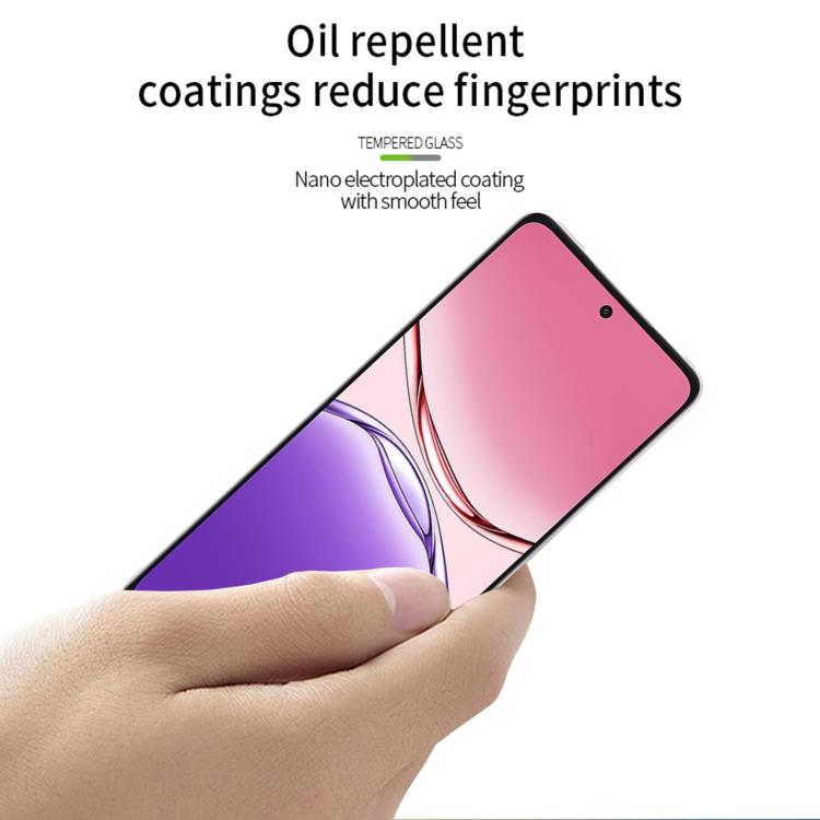 For OPPO A5 Pro 4G / 5G Global PINWUYO 9H 3D Full Screen Explosion-proof Tempered Glass Film - Black