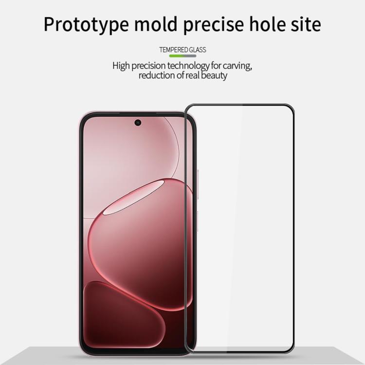 For OPPO A6 Global / A6x / A6s / A6c / A6t PINWUYO 9H 3D Full Screen Explosion-proof Tempered Glass Film - Black