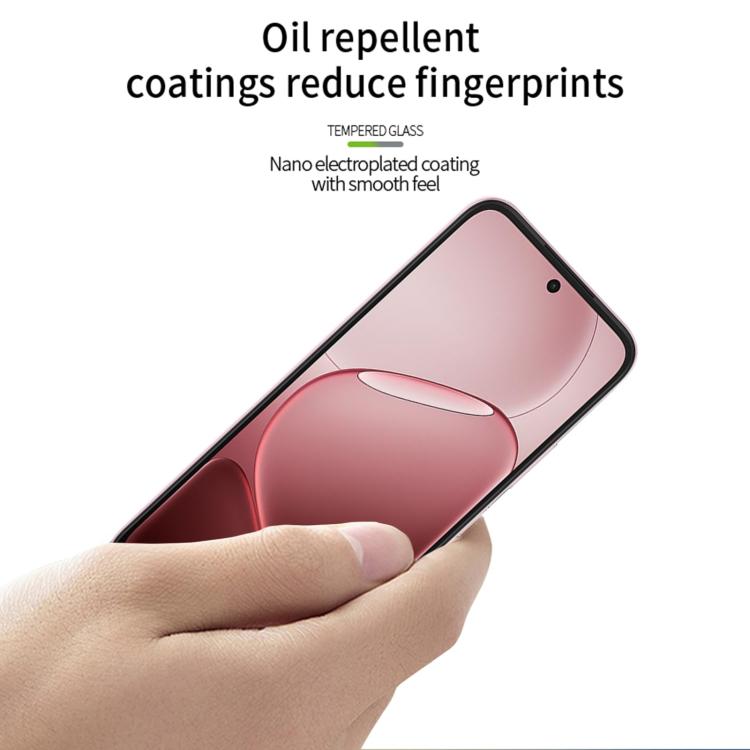 For OPPO A6 Global / A6x / A6s / A6c / A6t PINWUYO 9H 3D Full Screen Explosion-proof Tempered Glass Film - Black
