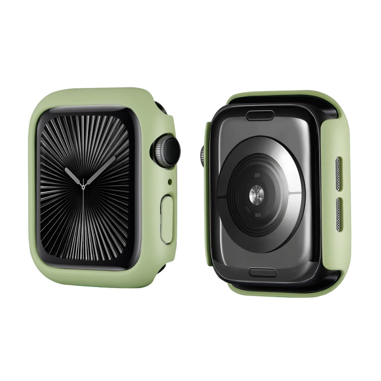 For Apple Watch Series 11 / 10 46mm ENKAY Hat-Prince 2 in 1 Solid Color PC Watch Case with Full Coverage PMMA Soft Film