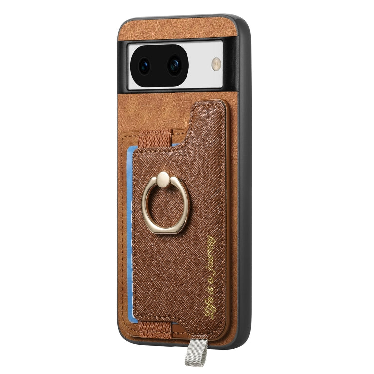 For Google Pixel 9 Pro XL Retro Magsafe Magnetic PU Back Cover Phone Case