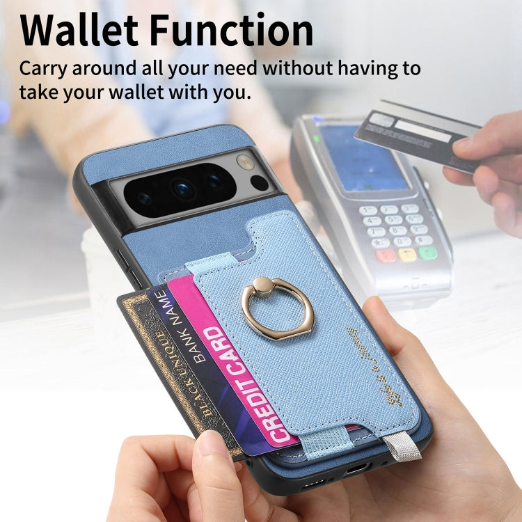 For Google Pixel 8 Pro Retro Magsafe Magnetic PU Back Cover Phone Case