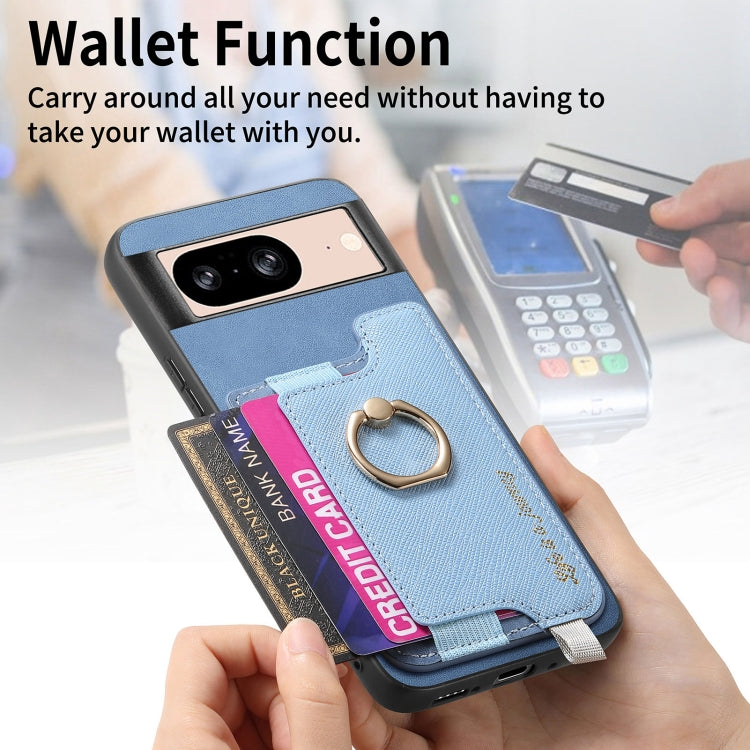 For Google Pixel 8 Retro Magsafe Magnetic PU Back Cover Phone Case