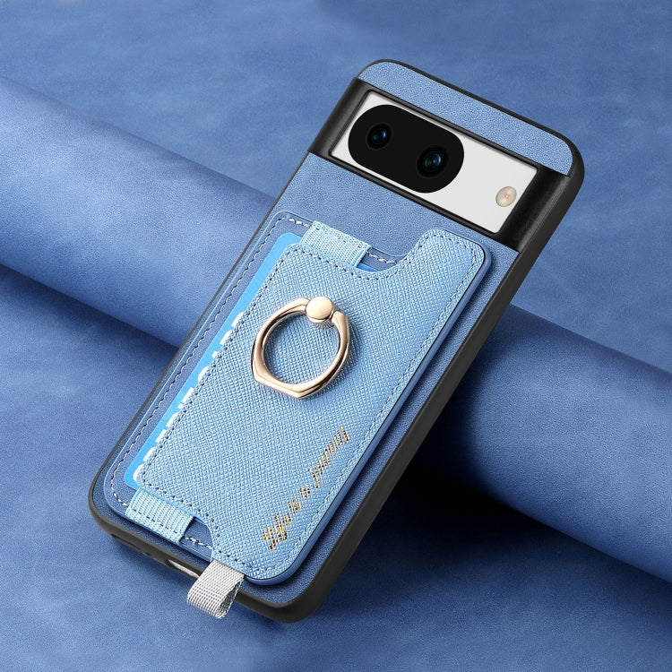 For Google Pixel 7a Retro Magsafe Magnetic PU Back Cover Phone Case