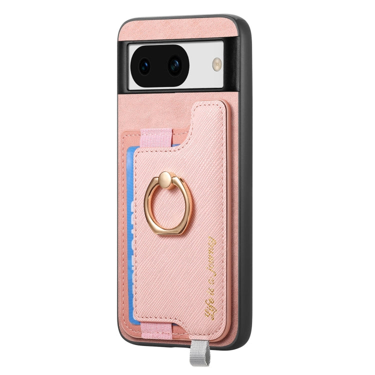 For Google Pixel 7a Retro Magsafe Magnetic PU Back Cover Phone Case