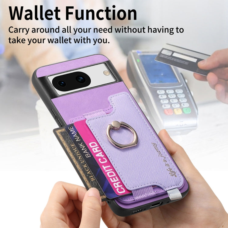 For Google Pixel 7a Retro Magsafe Magnetic PU Back Cover Phone Case