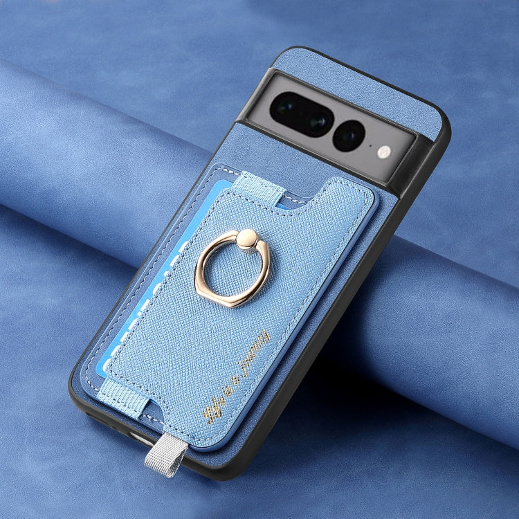 For Google Pixel 7 Pro Retro Magsafe Magnetic PU Back Cover Phone Case