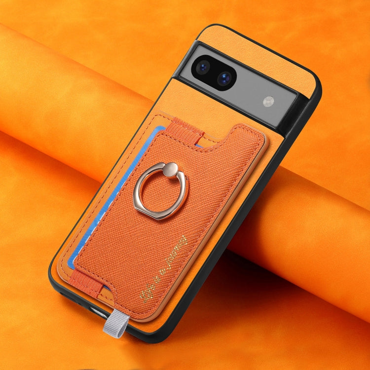 For Google Pixel 7 Retro Magsafe Magnetic PU Back Cover Phone Case