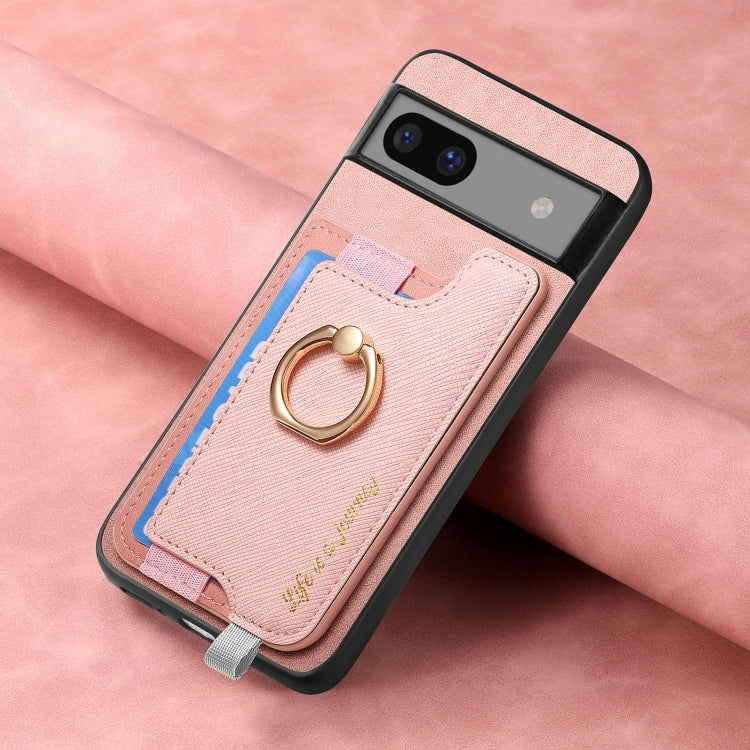 For Google Pixel 7 Retro Magsafe Magnetic PU Back Cover Phone Case