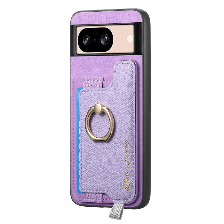 For Google Pixel 9 / 9 Pro Retro Magsafe Magnetic PU Back Cover Phone Case