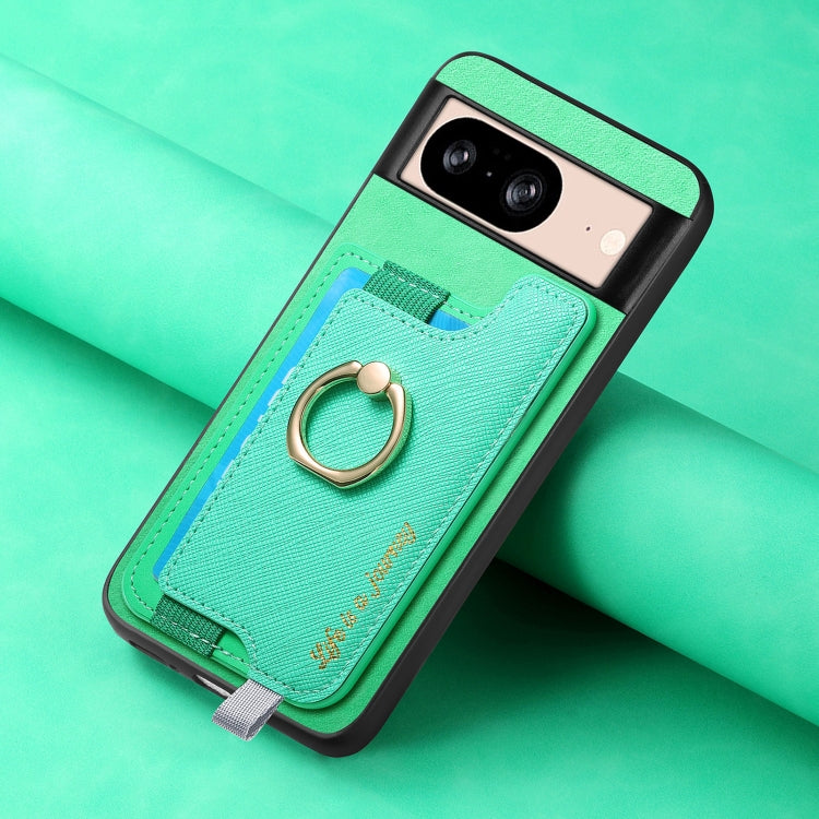 For Google Pixel 9 / 9 Pro Retro Magsafe Magnetic PU Back Cover Phone Case