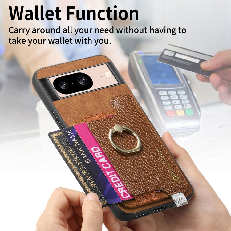 For Google Pixel 9 / 9 Pro Retro Magsafe Magnetic PU Back Cover Phone Case