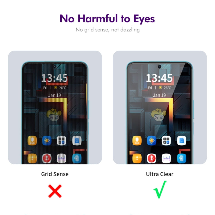 For Honor Play 60 Plus ENKAY Easy Install Anti-peeping Privacy Tempered Glass Film