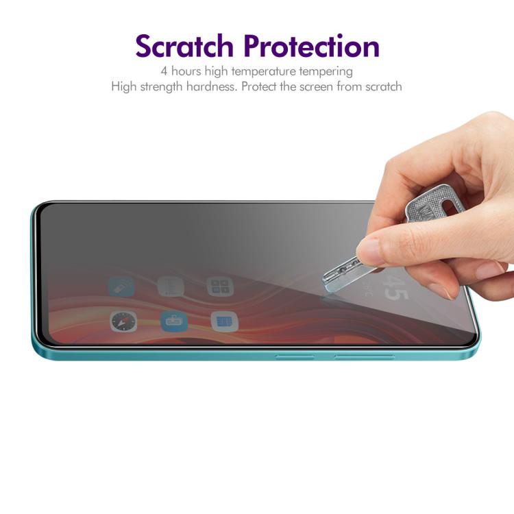 For Redmi A4 5G ENKAY Easy Install Anti-peeping Privacy Tempered Glass Film