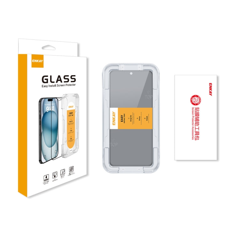 For OnePlus Nord CE4 ENKAY Easy Install Anti-peeping Privacy Tempered Glass Film