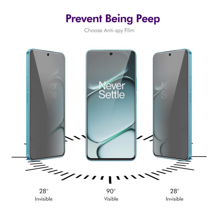 For OnePlus 15 ENKAY Easy Install Anti-peeping Privacy Tempered Glass Film