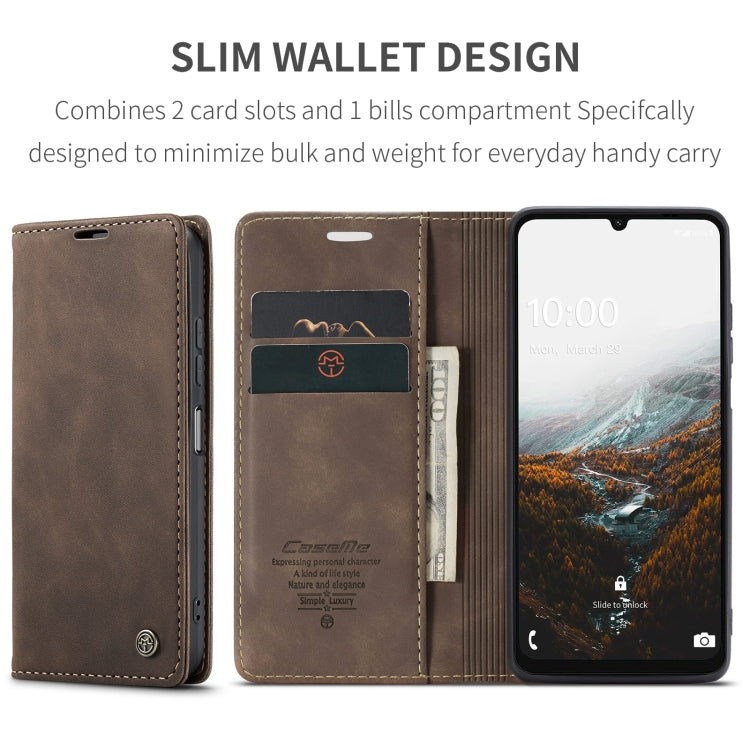 For Galaxy A07 / A06 CaseMe 013 Multifunctional Horizontal Flip Leather Phone Case