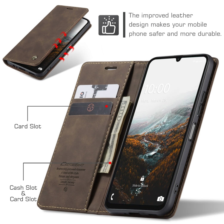 For Galaxy A07 / A06 CaseMe 013 Multifunctional Horizontal Flip Leather Phone Case