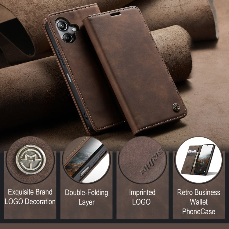 For Galaxy A07 / A06 CaseMe 013 Multifunctional Horizontal Flip Leather Phone Case