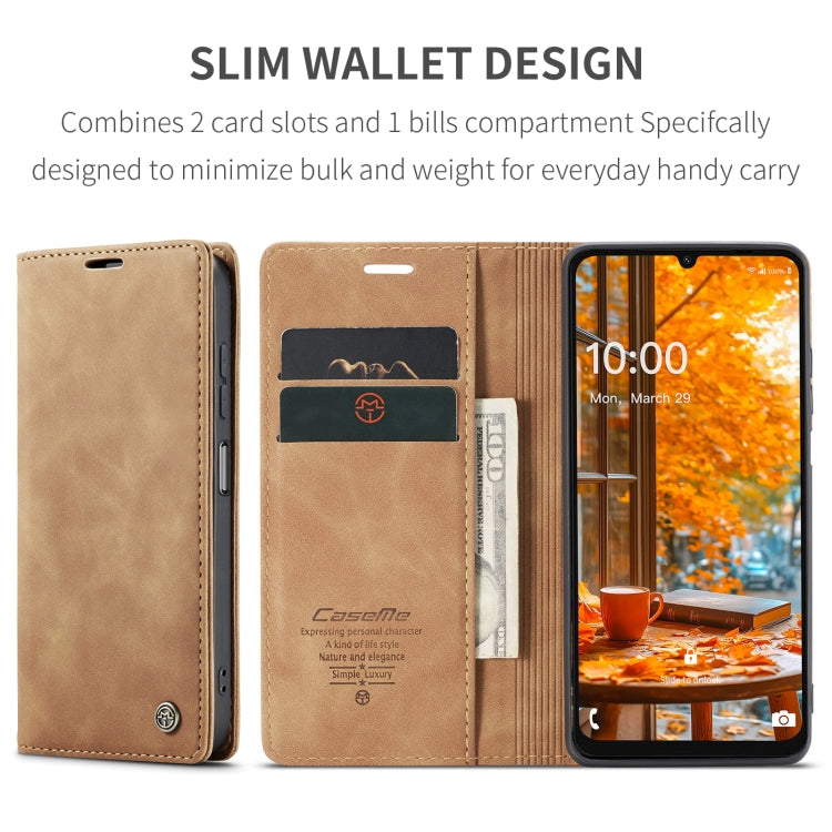For Galaxy A07 / A06 CaseMe 013 Multifunctional Horizontal Flip Leather Phone Case