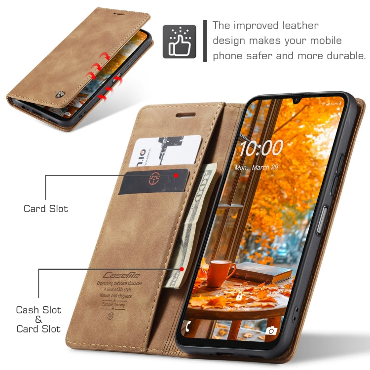 For Galaxy A07 / A06 CaseMe 013 Multifunctional Horizontal Flip Leather Phone Case