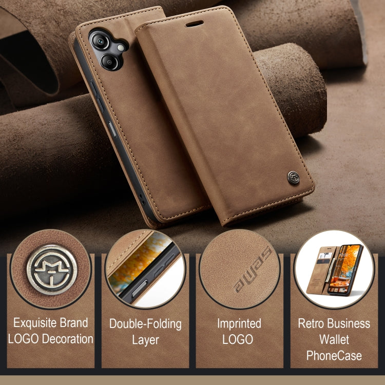 For Galaxy A07 / A06 CaseMe 013 Multifunctional Horizontal Flip Leather Phone Case