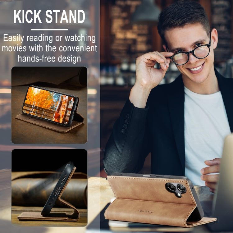 For Galaxy A07 / A06 CaseMe 013 Multifunctional Horizontal Flip Leather Phone Case