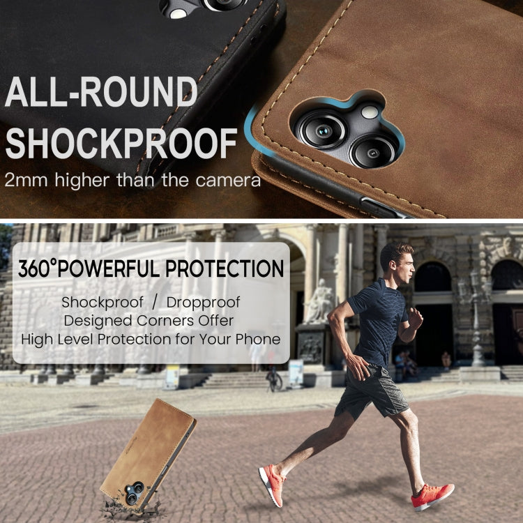 For Galaxy A07 / A06 CaseMe 013 Multifunctional Horizontal Flip Leather Phone Case