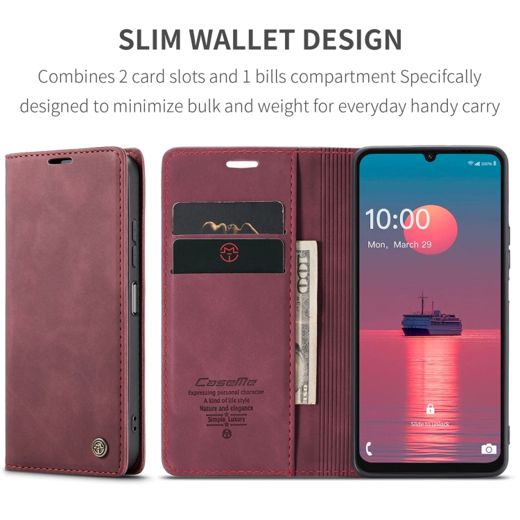 For Galaxy A07 / A06 CaseMe 013 Multifunctional Horizontal Flip Leather Phone Case