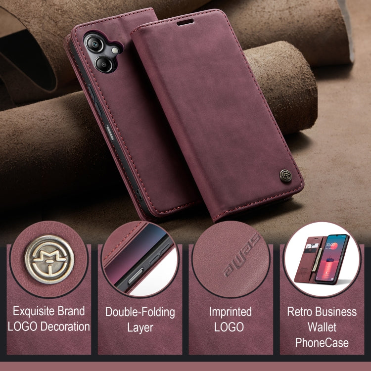 For Galaxy A07 / A06 CaseMe 013 Multifunctional Horizontal Flip Leather Phone Case