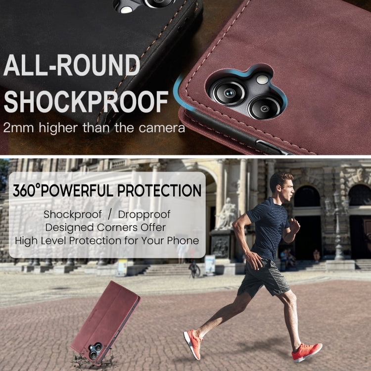 For Galaxy A07 / A06 CaseMe 013 Multifunctional Horizontal Flip Leather Phone Case