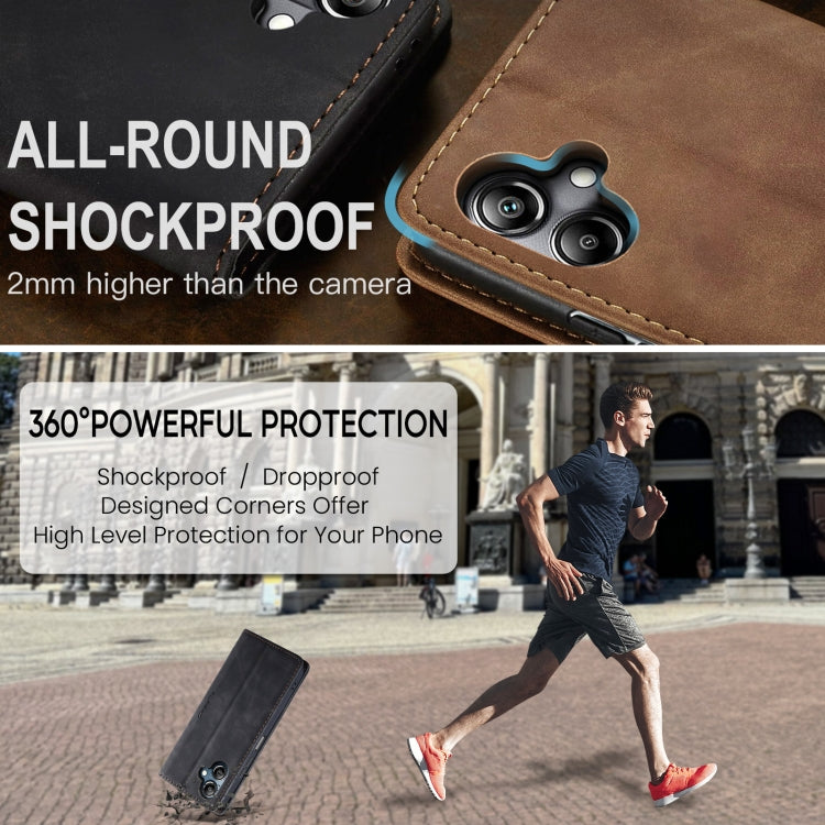 For Galaxy A07 / A06 CaseMe 013 Multifunctional Horizontal Flip Leather Phone Case