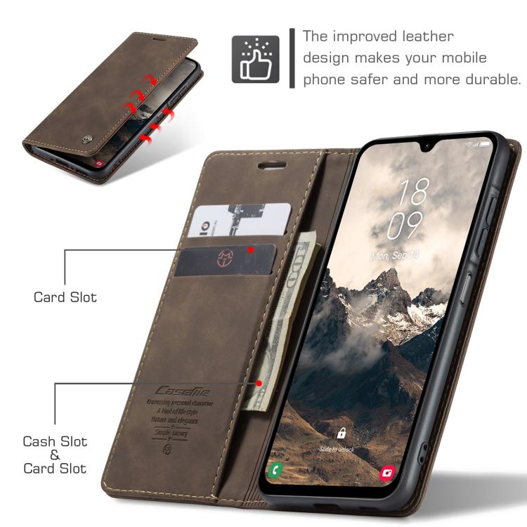 For Galaxy A26 5G CaseMe 013 Multifunctional Horizontal Flip Leather Phone Case