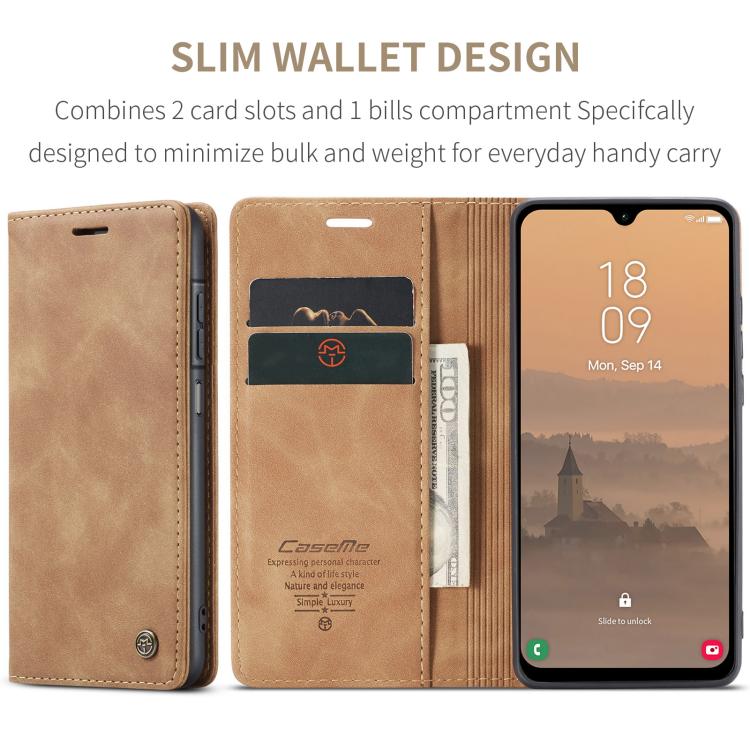 For Galaxy A26 5G CaseMe 013 Multifunctional Horizontal Flip Leather Phone Case