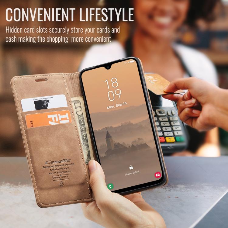 For Galaxy A26 5G CaseMe 013 Multifunctional Horizontal Flip Leather Phone Case