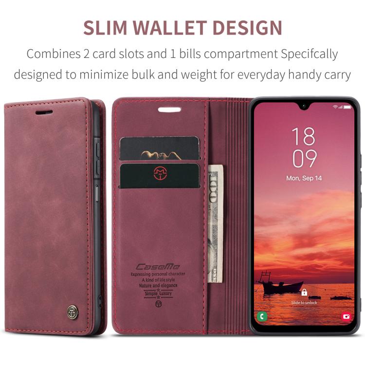 For Galaxy A26 5G CaseMe 013 Multifunctional Horizontal Flip Leather Phone Case