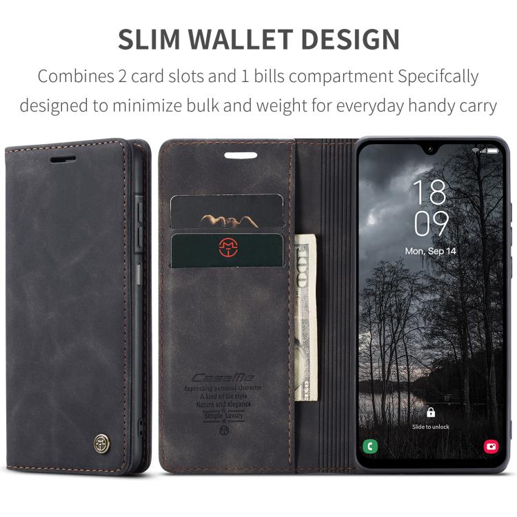 For Galaxy A26 5G CaseMe 013 Multifunctional Horizontal Flip Leather Phone Case